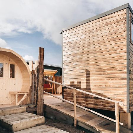 Idyllisches Tiny House Mit Sauna Löbau المظهر الخارجي الصورة