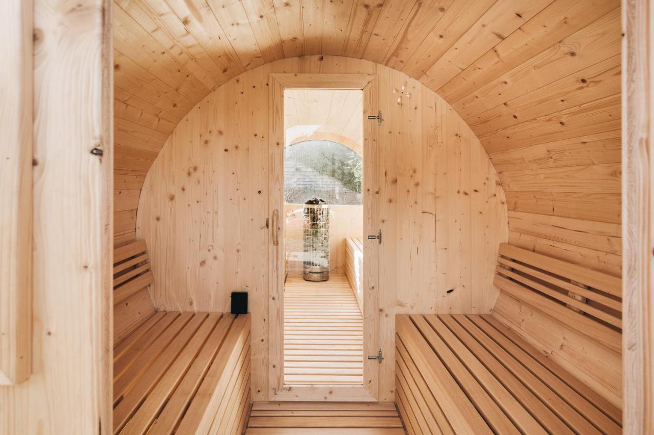 Idyllisches Tiny House Mit Sauna Löbau المظهر الخارجي الصورة