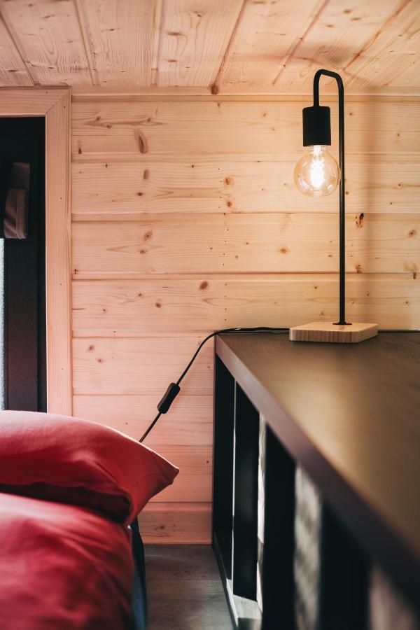 Idyllisches Tiny House Mit Sauna Löbau المظهر الخارجي الصورة